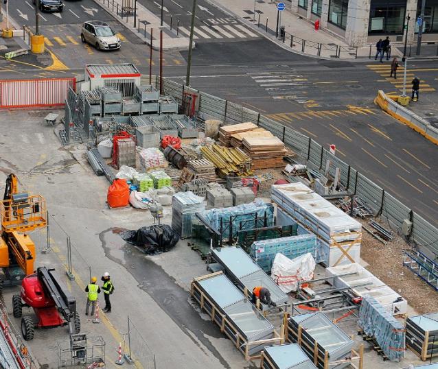 Gestion logistique de chantier