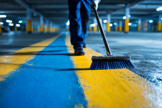 Nettoyage parking professionnel